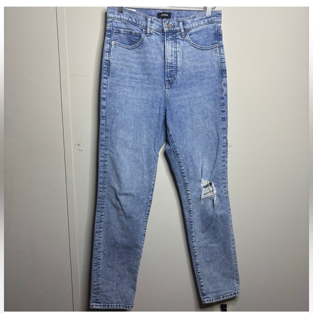 EXPRESS Slim Super High Rise Denim Jeans Women's Size 6 Regular